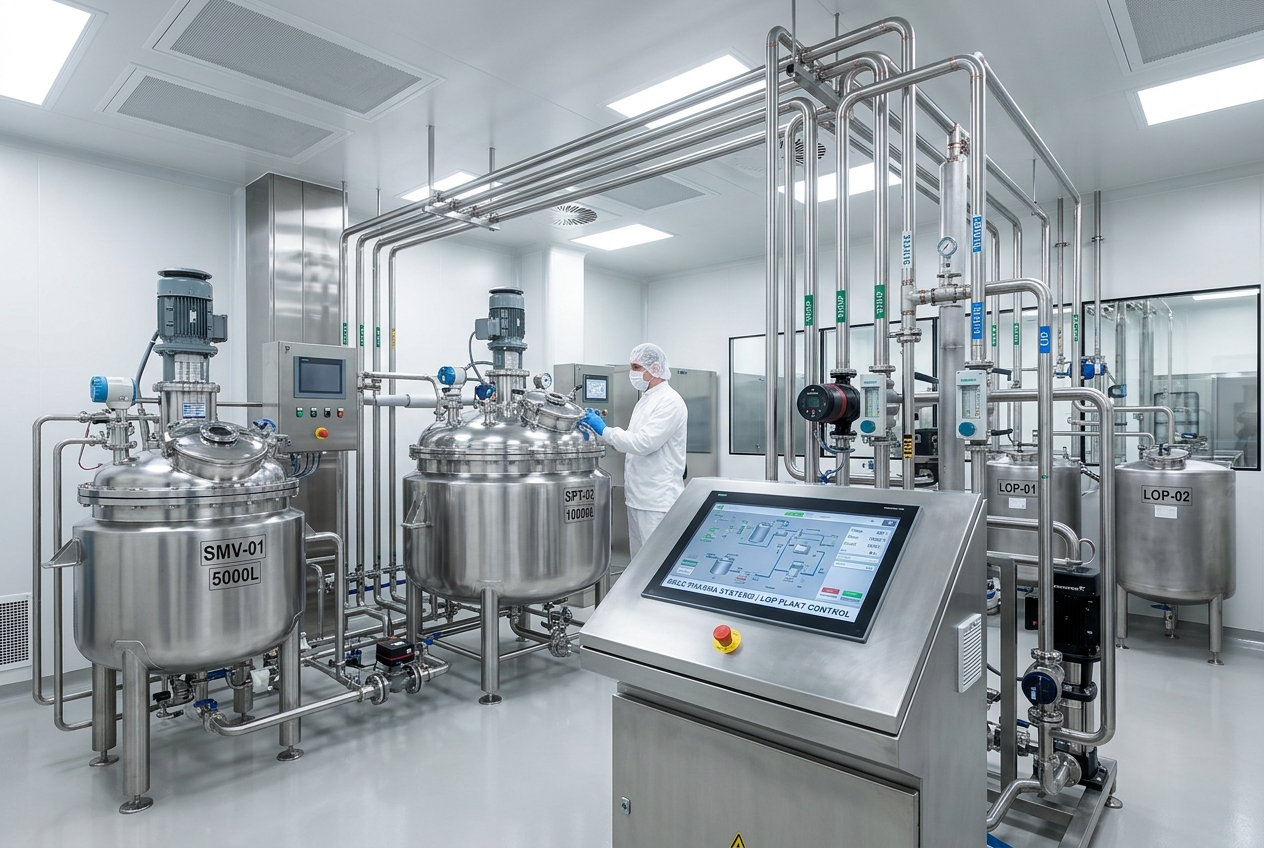 BE&C PHARMA SYSTEMS - Liquid Oral LOP Plant