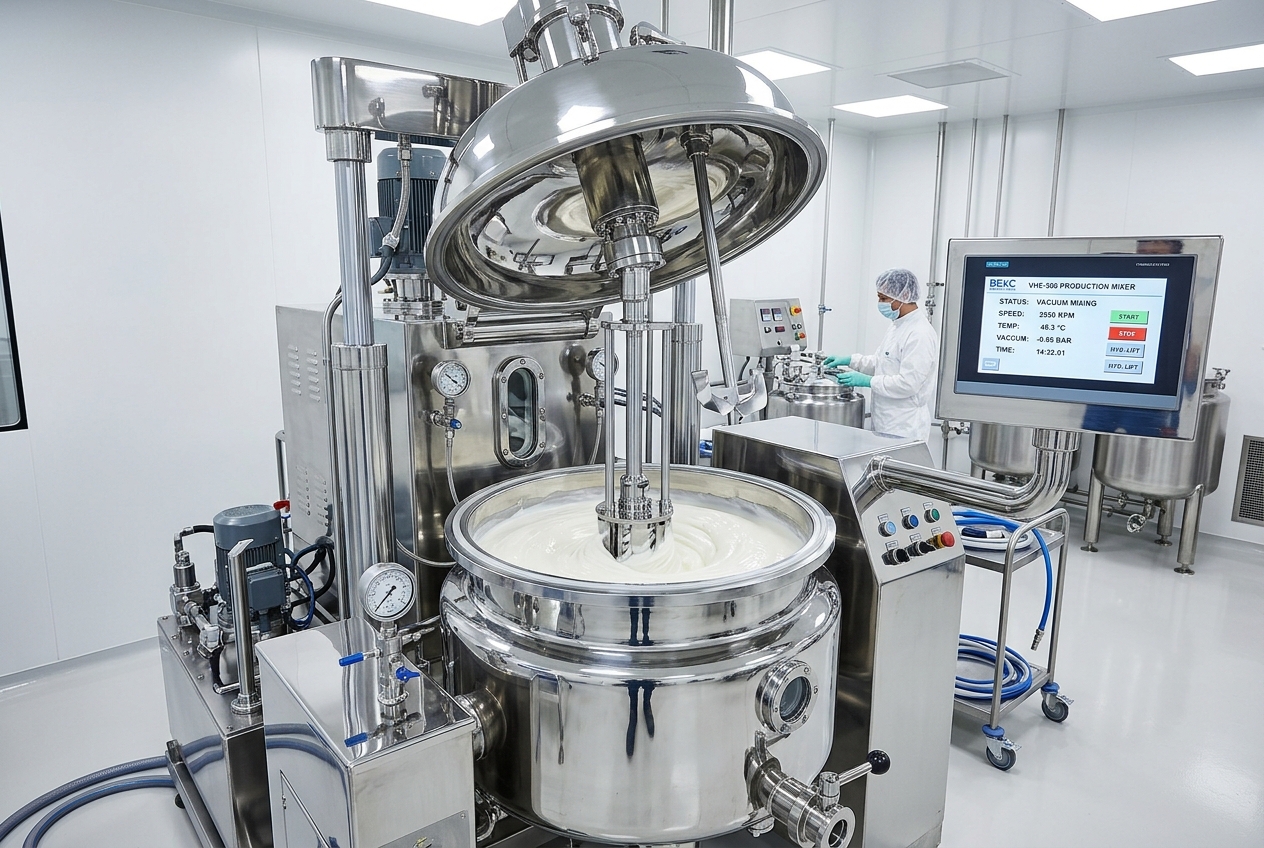 BE&C PHARMA SYSTEMS - Topical Emulsion Mixer
