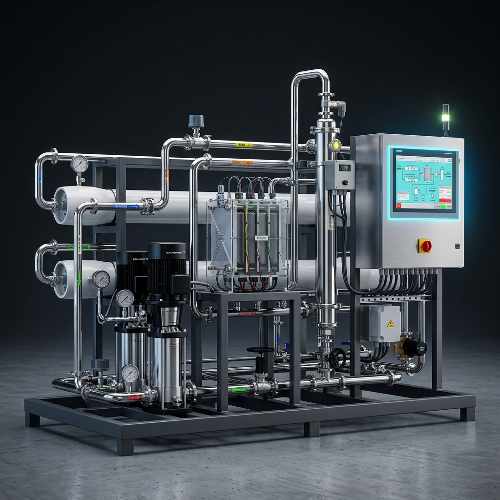 BE&C PHARMA SYSTEMS - WFI Sanitary Piping Loop