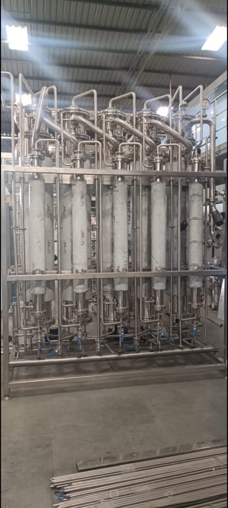 multi column distillation plant bencl